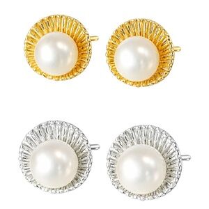 Dainty Pearl in Oyster Earrings